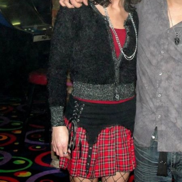 Rewind Fuzzy Button Front Cardigan - Picture 8 of 8